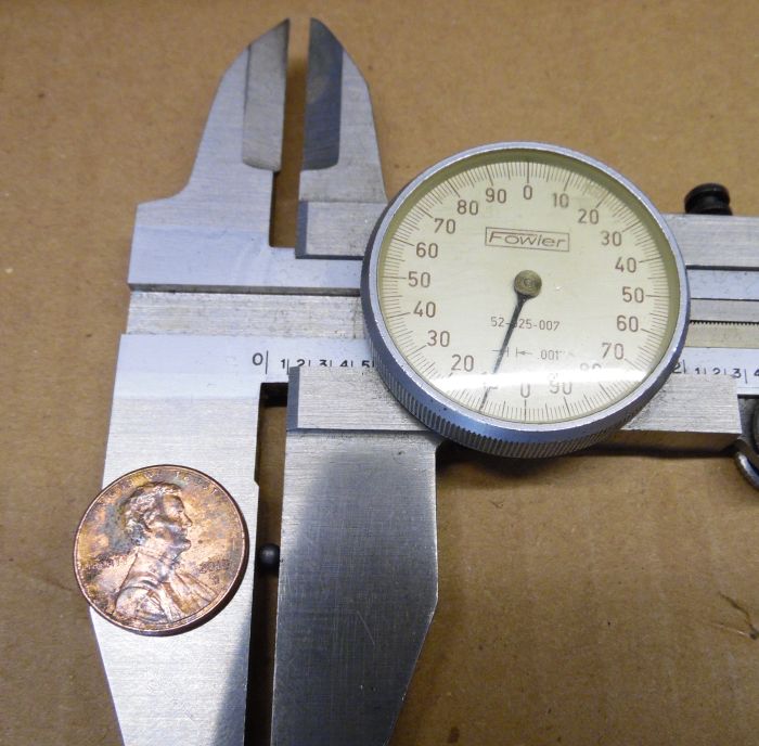 #6 shot in calipers